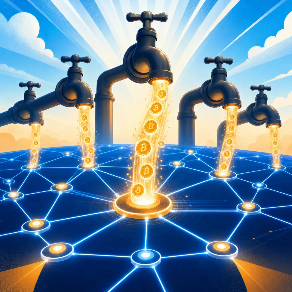 Faucets Are Back: Why Block and Tether Are Good for Bitcoin